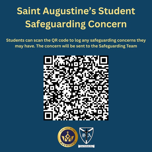 STA Student Safeguarding Concern QR Code